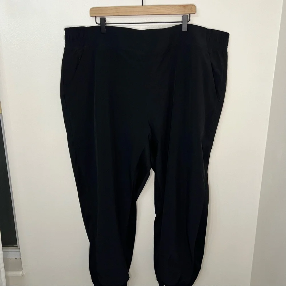 Athleta Brooklyn Lined Jogger Black Women's Size 26 Athletic Athleisure Casual